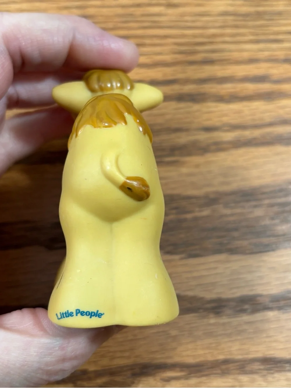 Vintage FISHER PRICE Little People Alphabet Zoo Camel Figure 